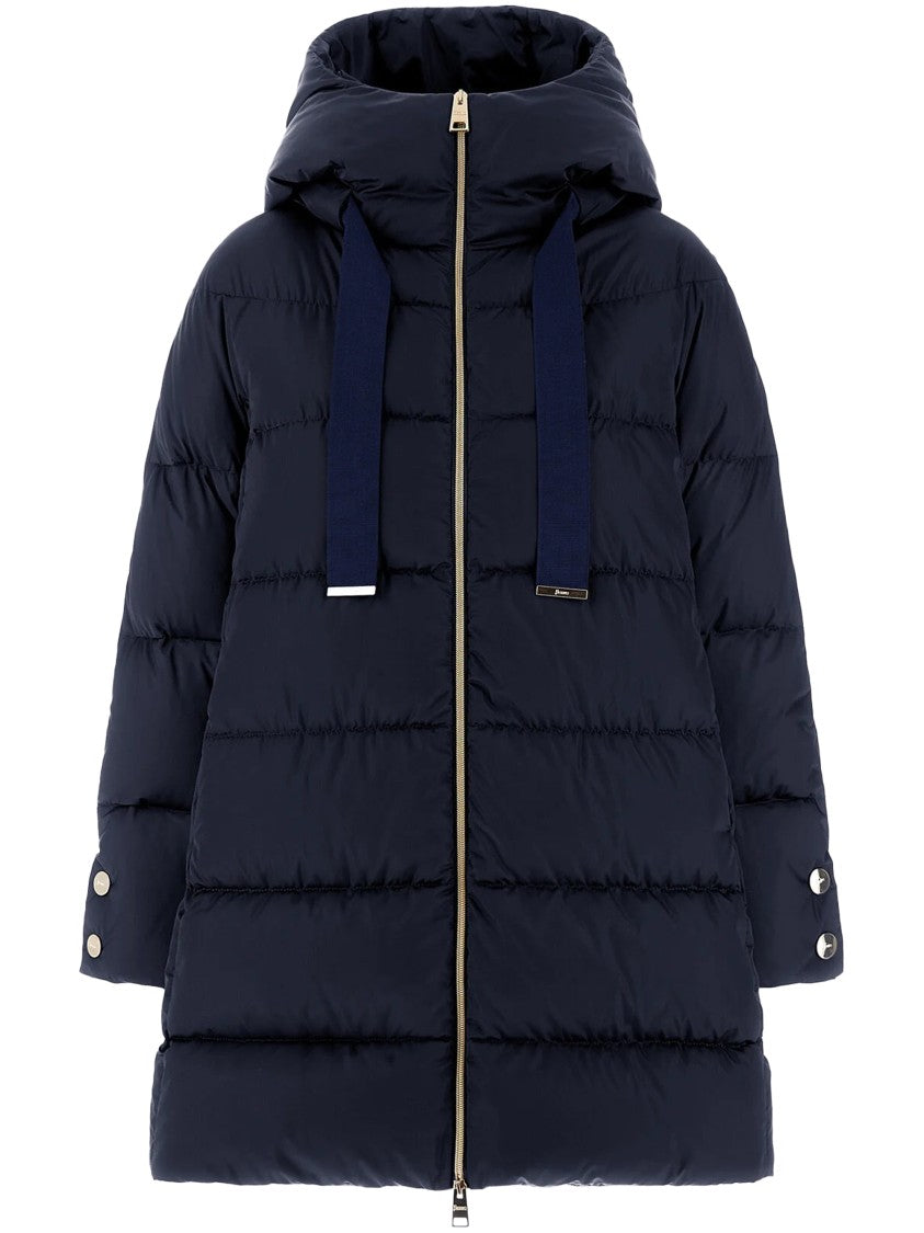 Herno Contemporary Women's Coat With Smooth Texture