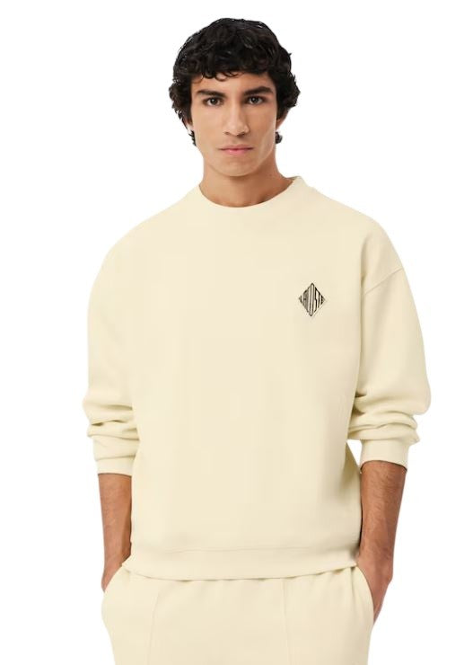 Lacoste Zip-Up Double-Faced Piqué Sweatshirt