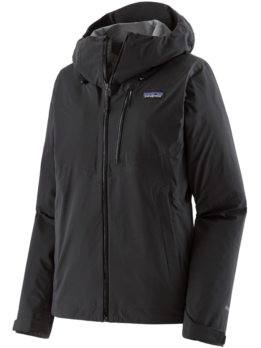 Patagonia Black Granite Crest Rain Matte Jacket