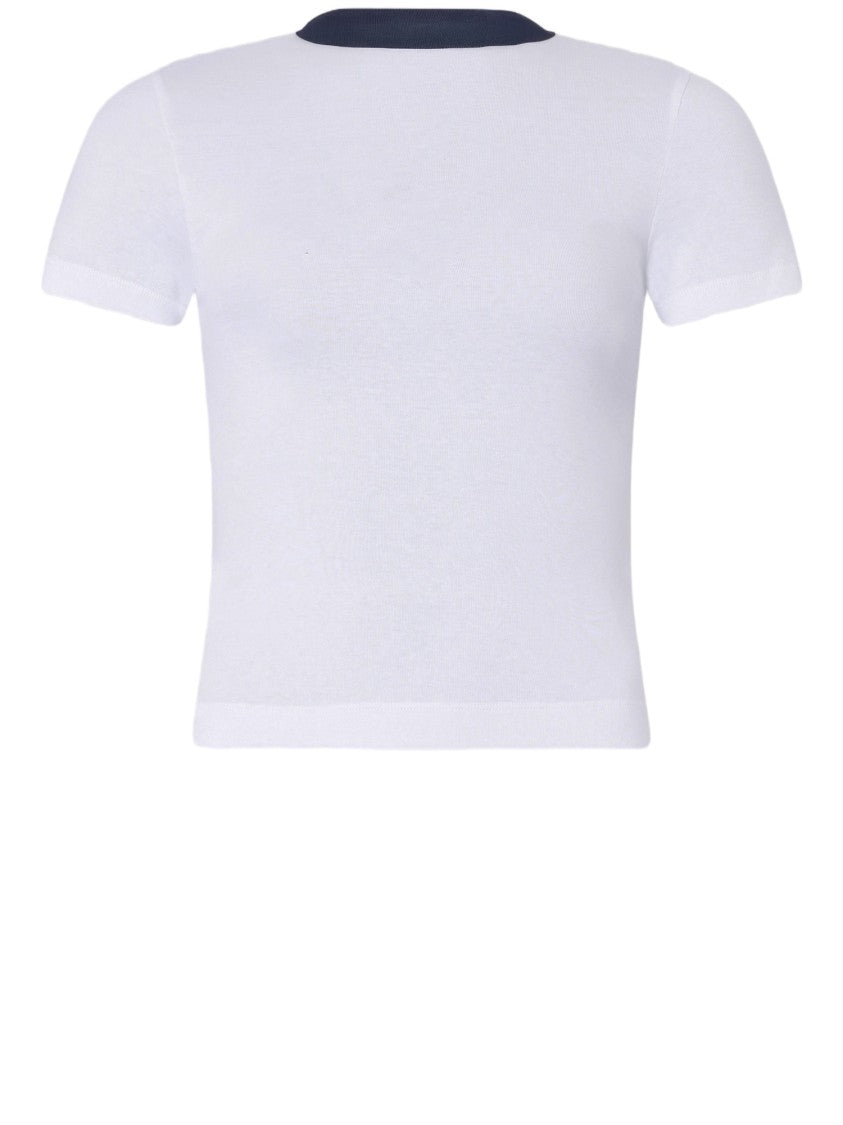 Patou Cropped Short-Sleeve T-Shirt