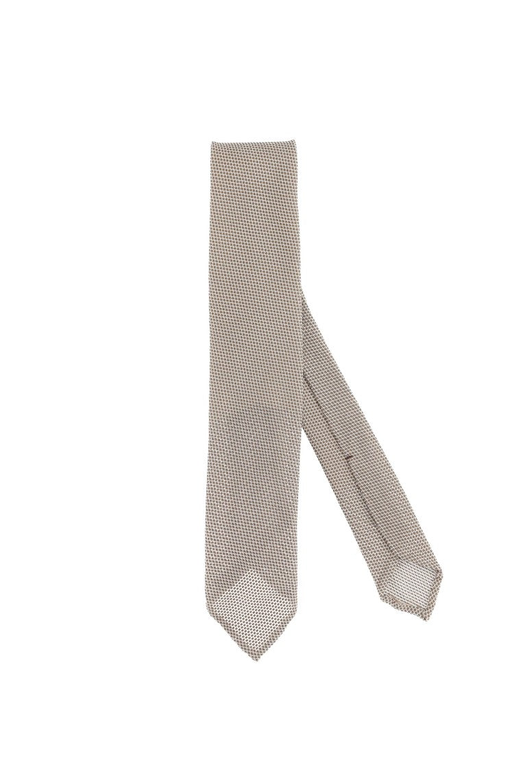 Finamore Silk Knit Tie