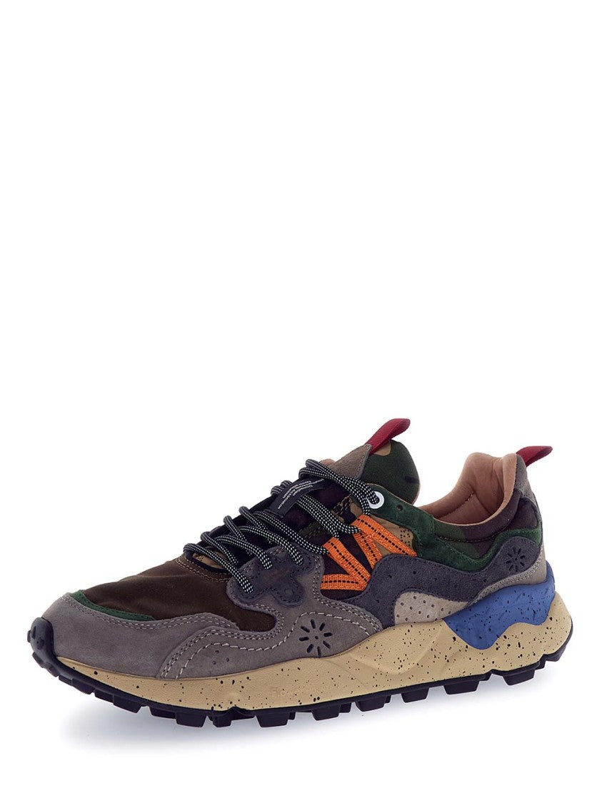 Flower Mountain Yamano 3 Sneakers With Multi-Material Construction