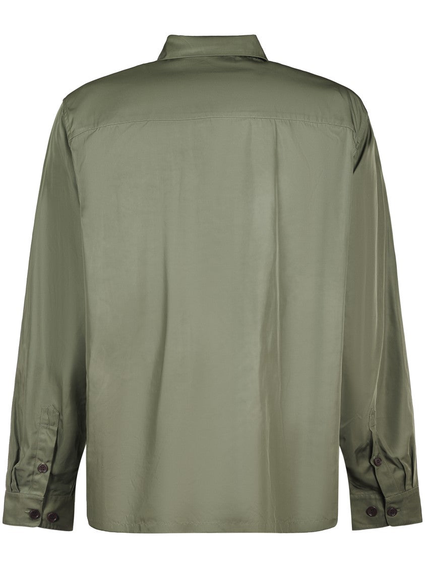 Dries Van Noten Button-Down Shirt With Single Chest Pocket