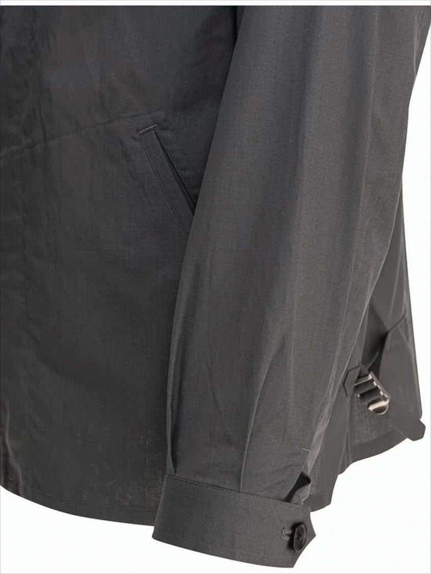 Kaptain Sunshine Minimalist Grey Casual Jacket