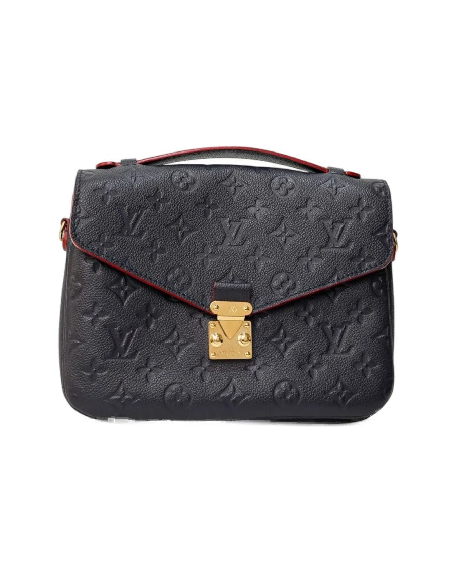 Louis Vuitton Metis Mm Empreinte Clutch Blue