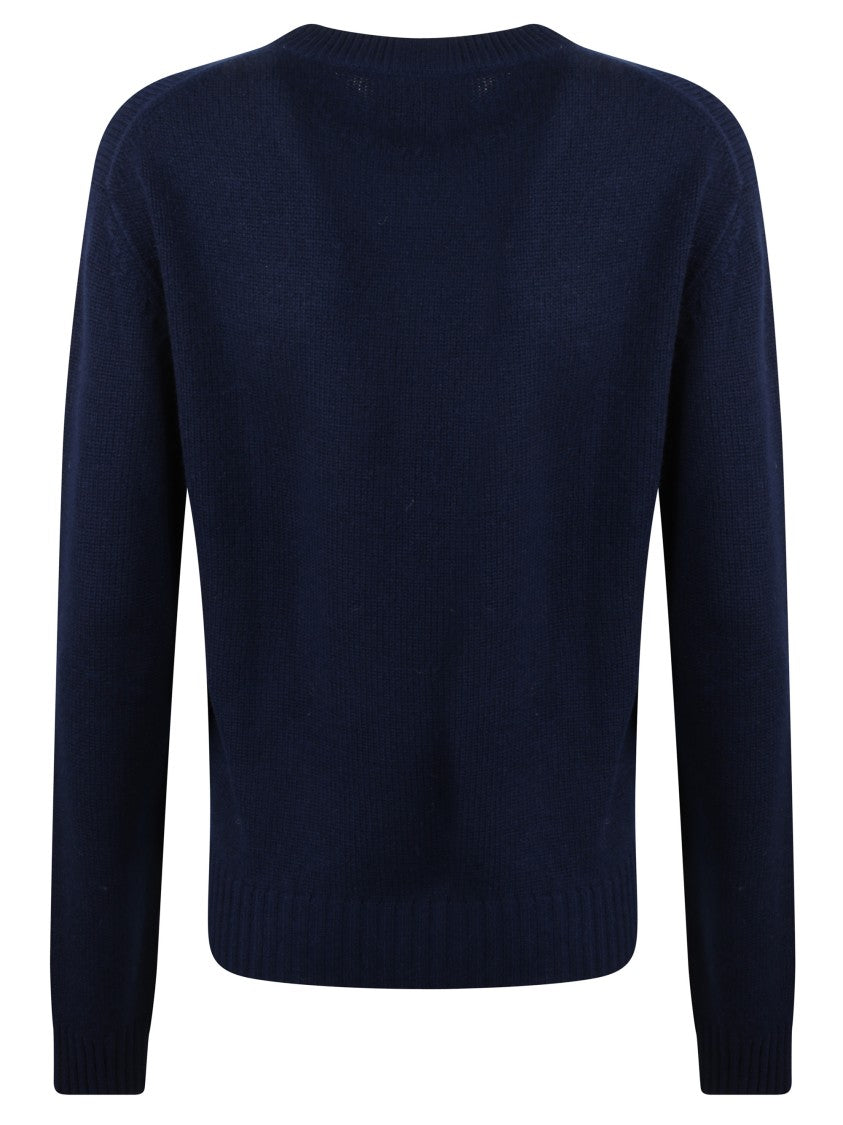 Allude Slightly Cropped Cashmere Sweater