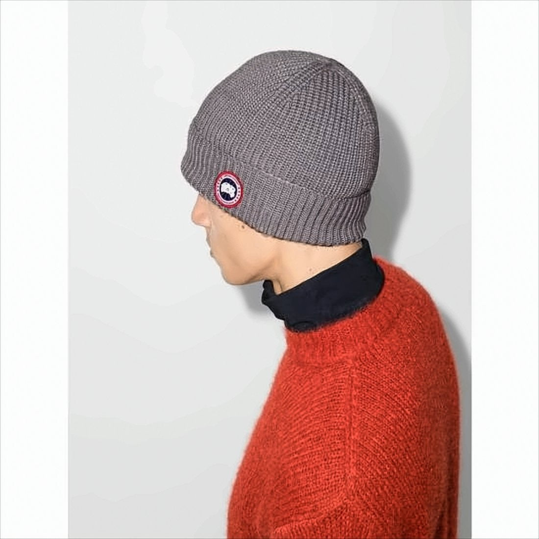 Canada Goose Ribbed Wool Beanie