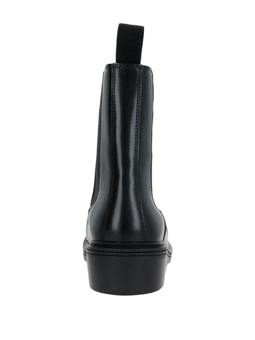 Bottega Veneta Polished Leather Slip-On Boots