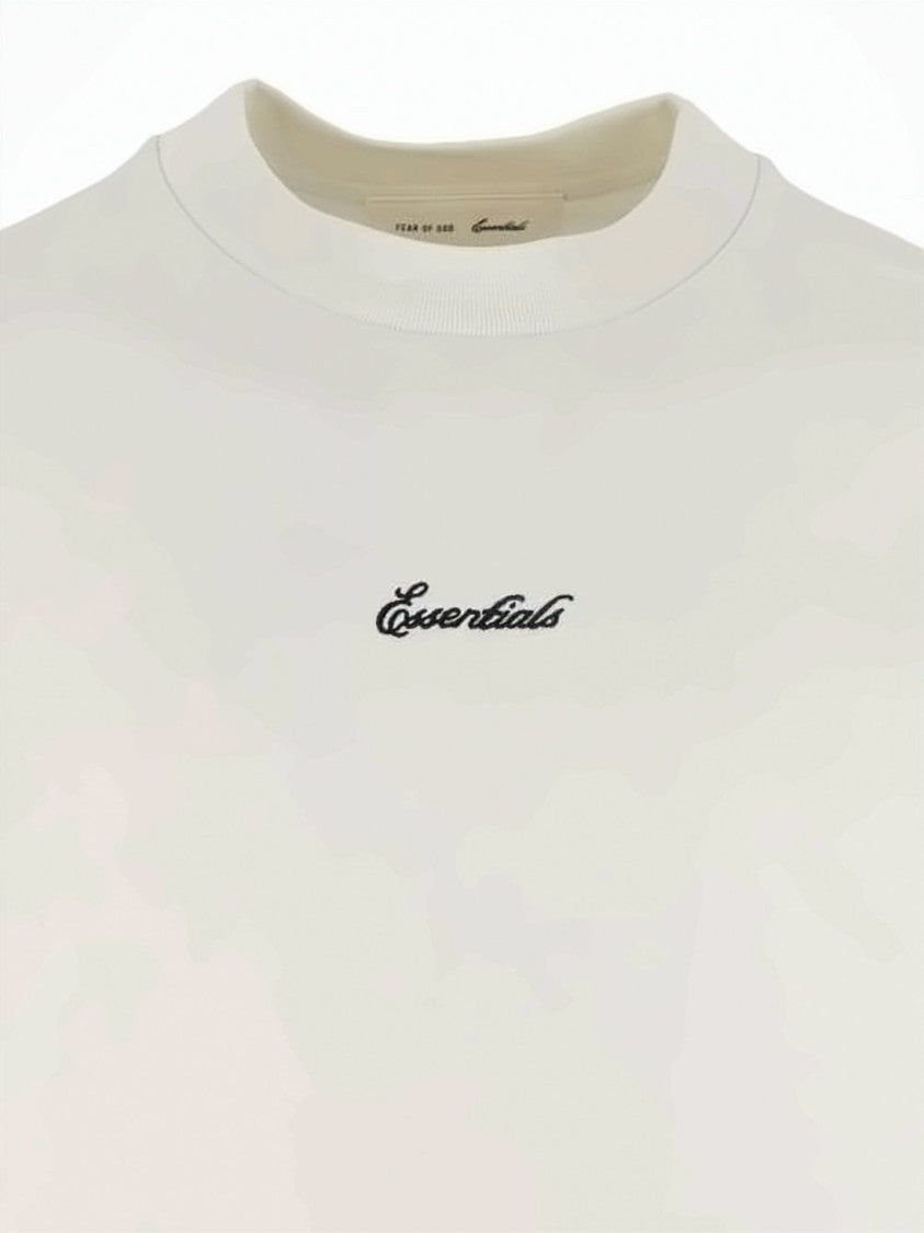 Fear Of God Short-Sleeved Crew Neck T-Shirt With Embroidered Detail