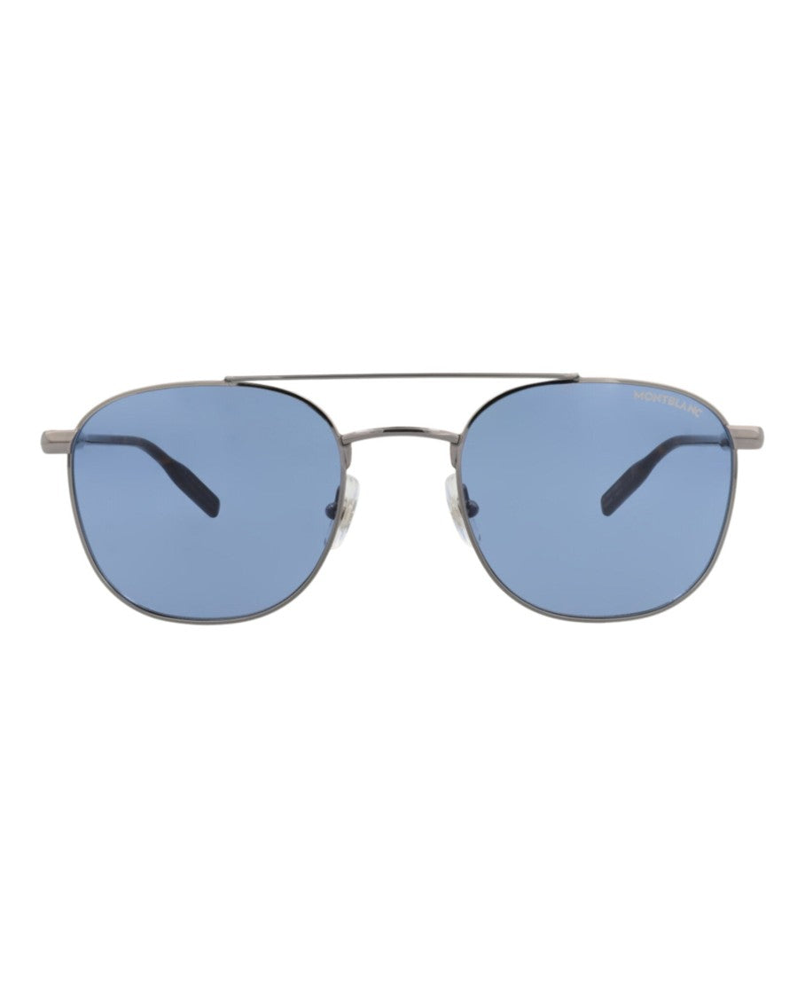 Montblanc Aviator-Style Metal Sunglasses