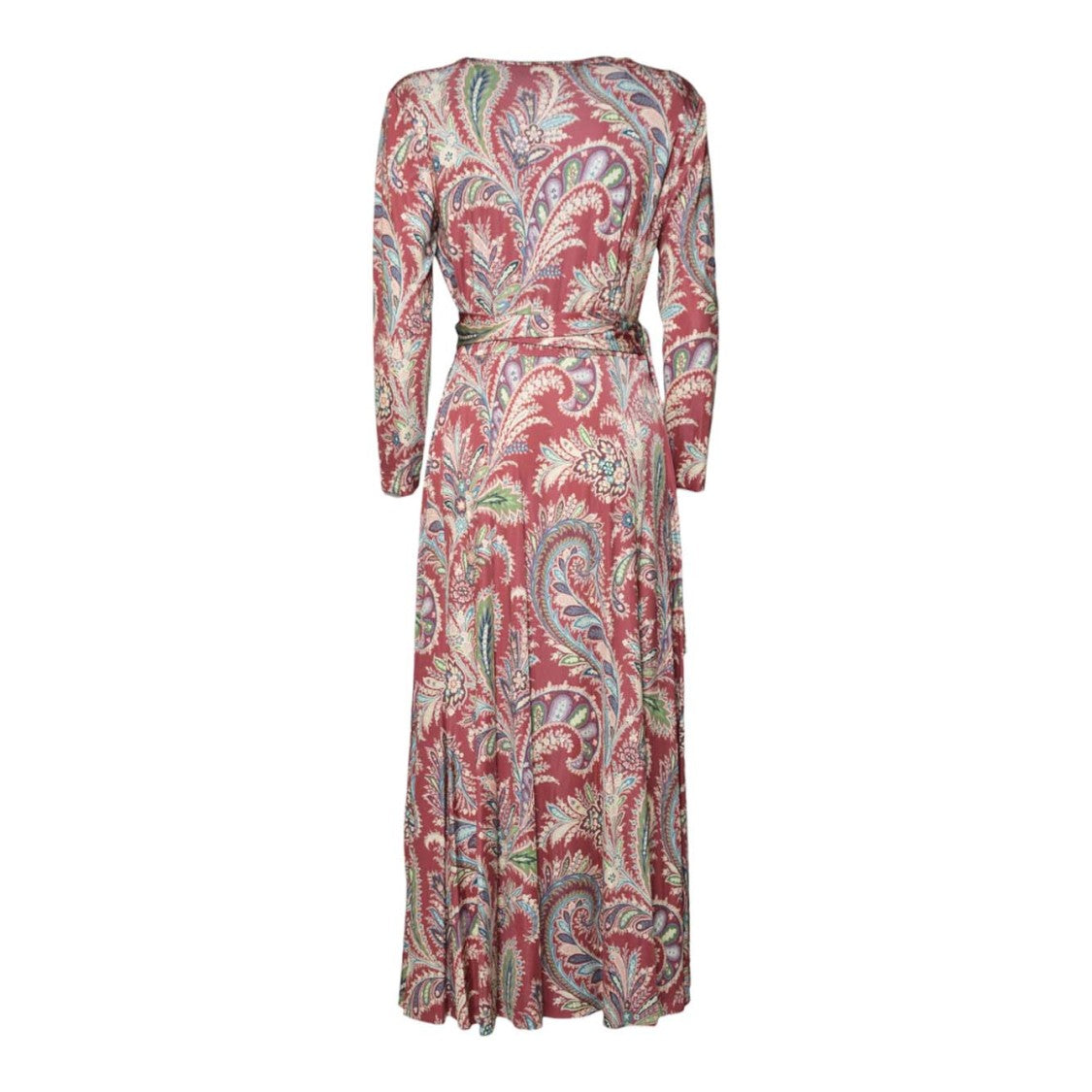 Etro Wrap Maxi Dress With V-Neckline
