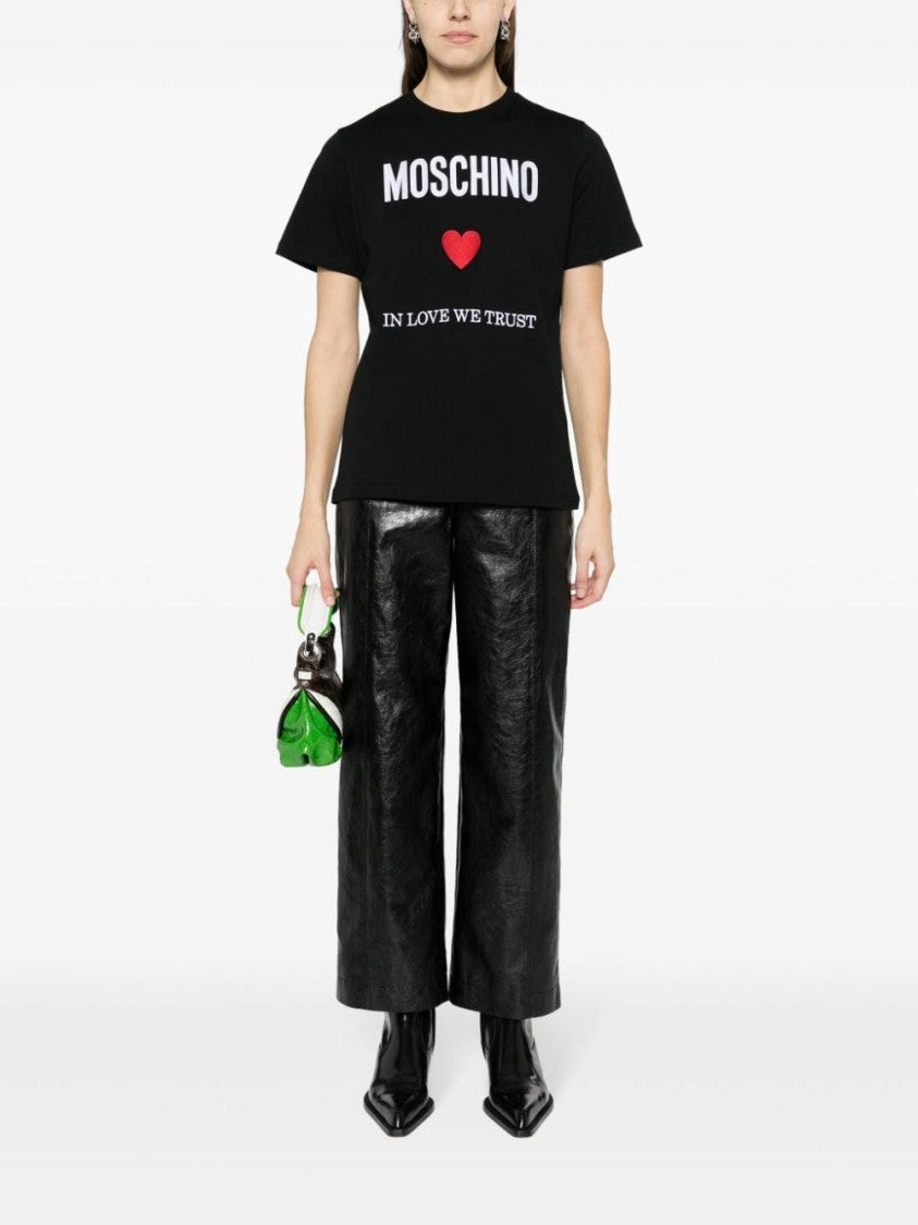 Moschino Cotton Jersey Top