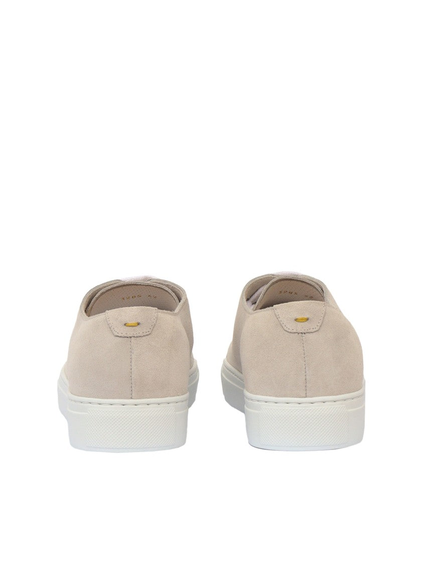 Doucal's Suede Sneakers With Clean White Sole