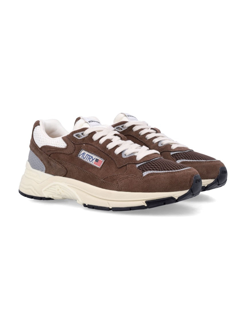 Autry Dynamic Suede And Mesh Sneakers With Action Cush Technology