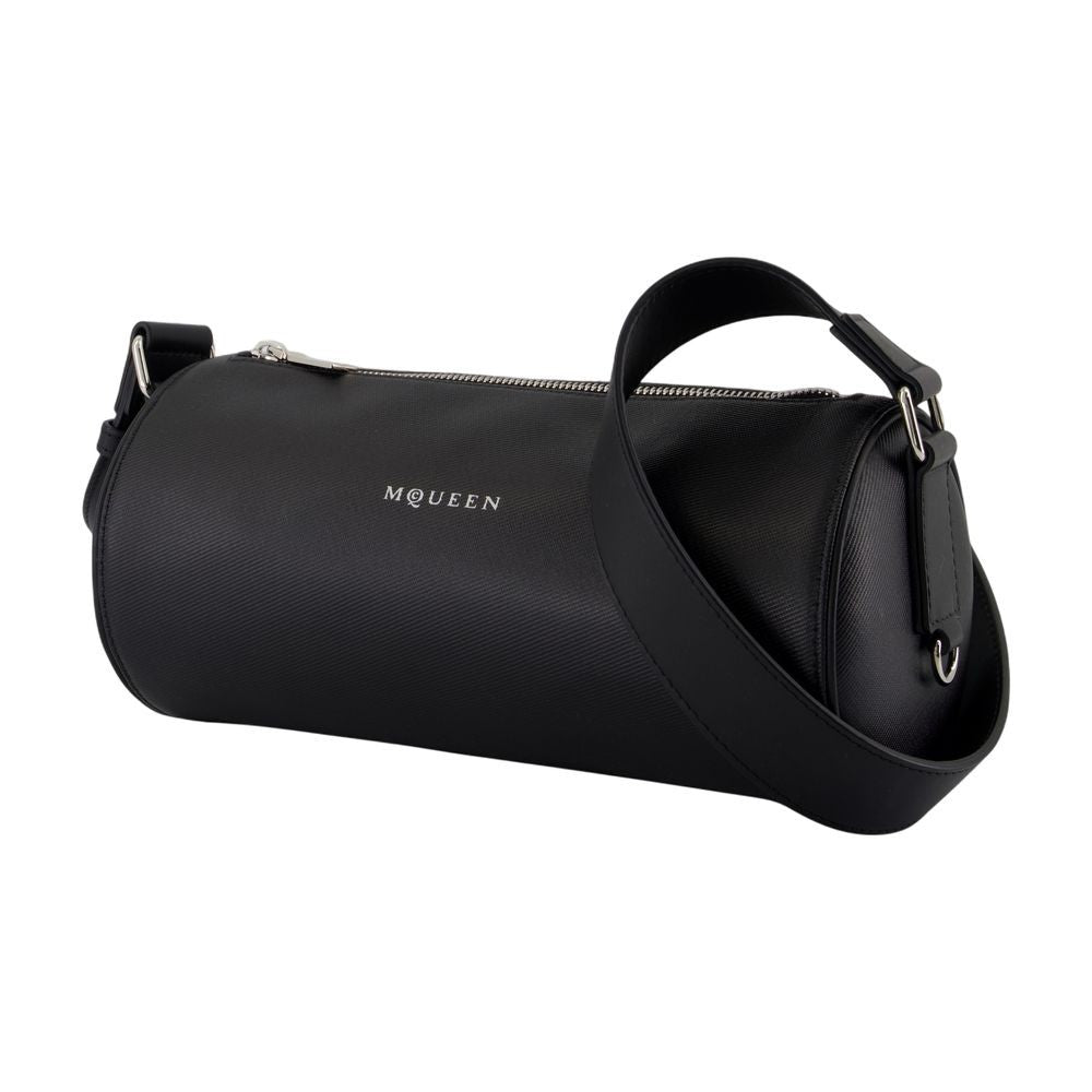 Alexander Mcqueen Mcqueen Roller Small Crossbody - Canvas - Black