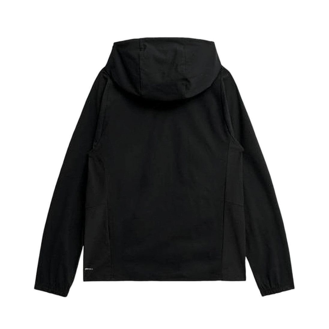 Puma Hooded Black Jacket With Full Front Zipper