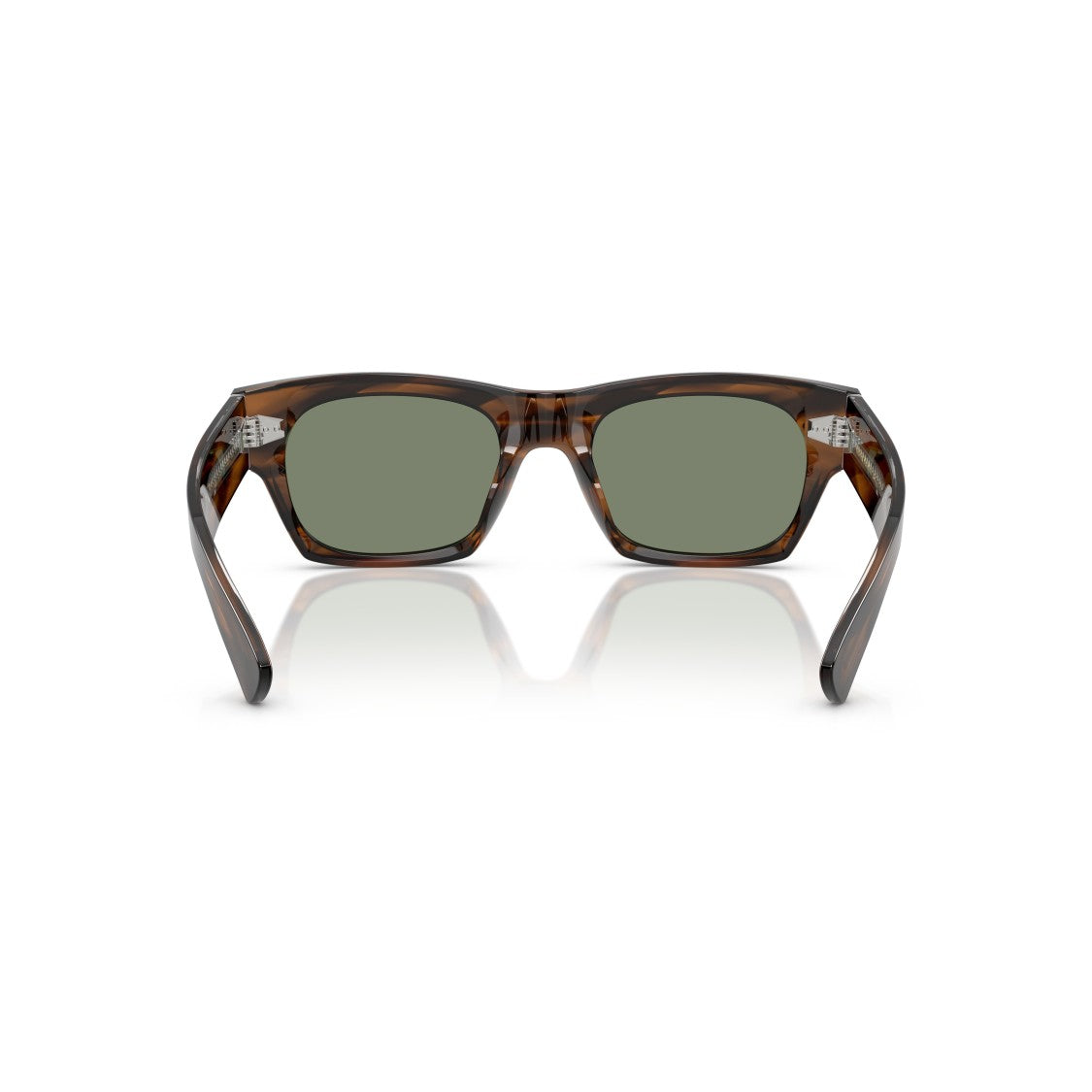Oliver Peoples 0Ov5514su Rectangular Tortoiseshell Acetate Sunglasses With Silver Accents