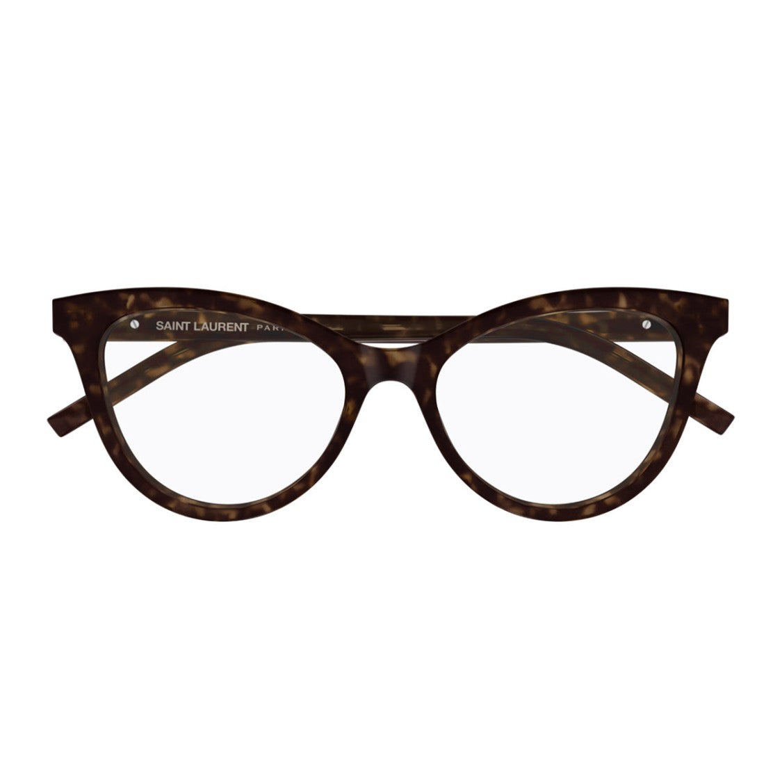 Saint Laurent Transparent Havana Sl M164 Acetate Cat-Eye Sunglasses