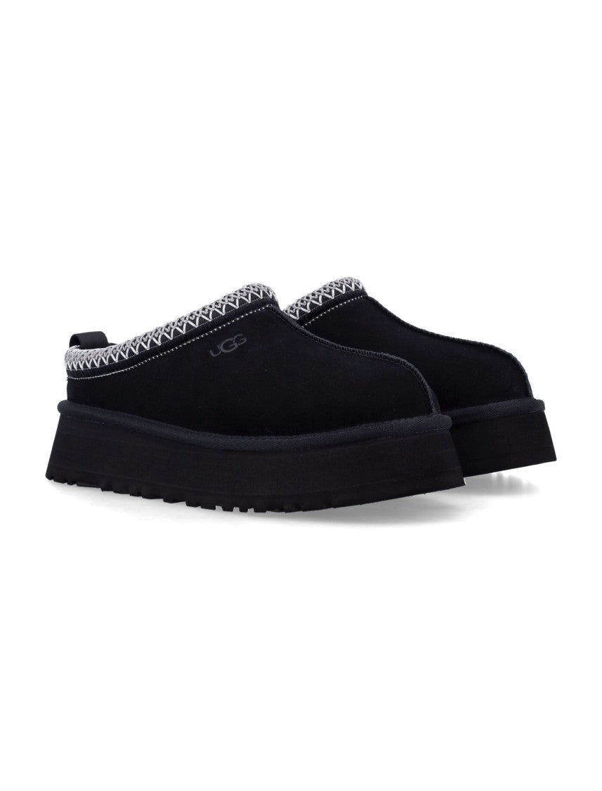 Ugg Tazz Platform Suede Uggbraid Mules