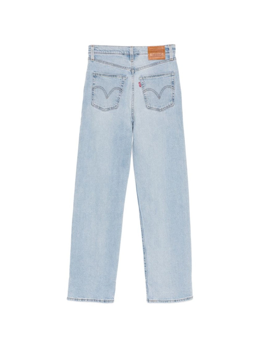 Levi's Light Blue Denim Jeans With Vintage-Inspired Design