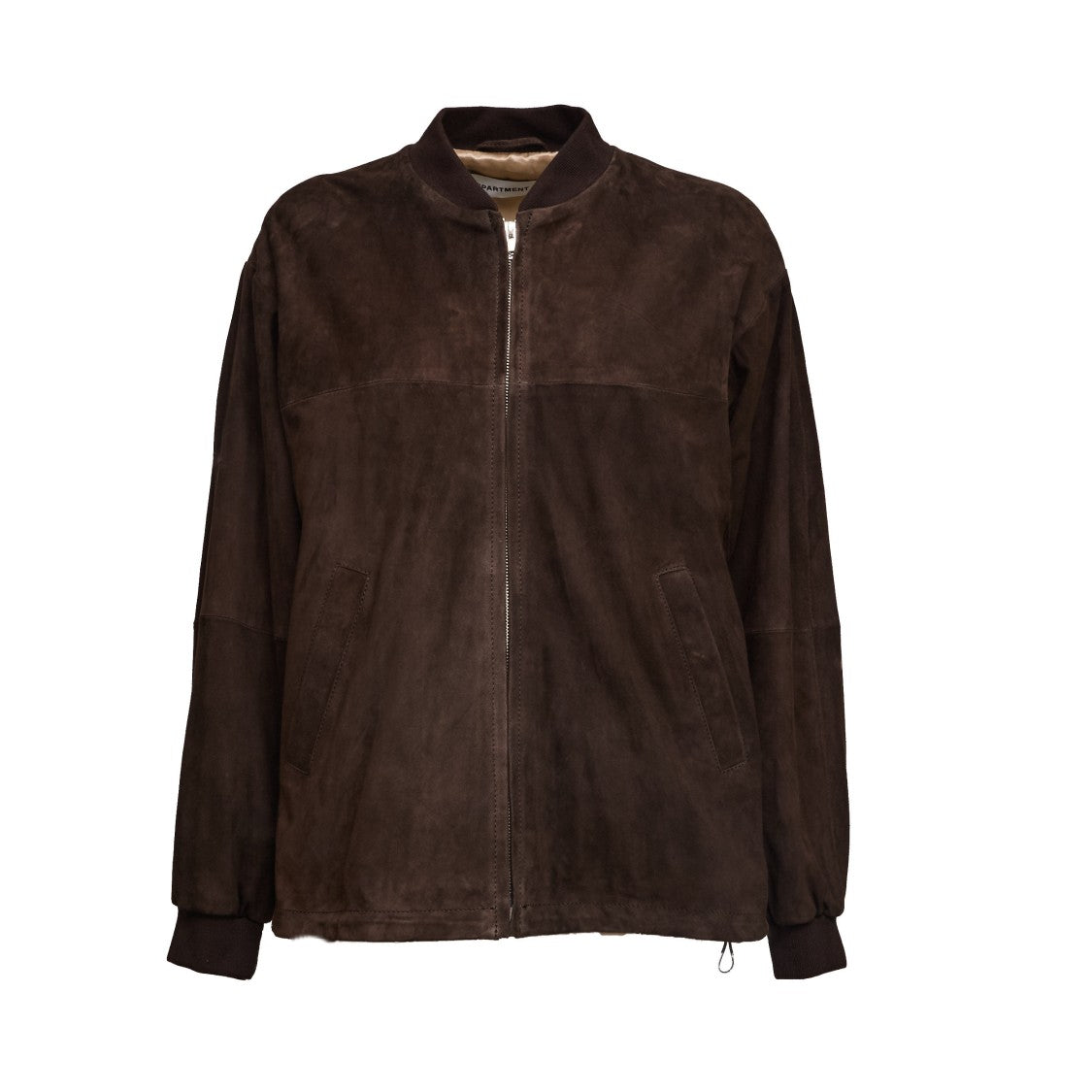 Department Five Unwashed Suede Bomber Jacket