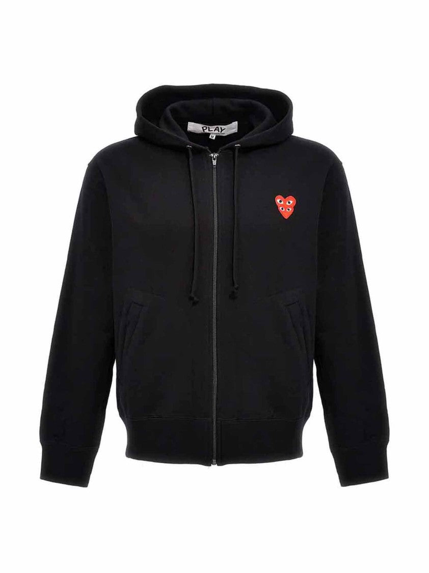 Comme Des Garçons 'Double Heart' Hoodie