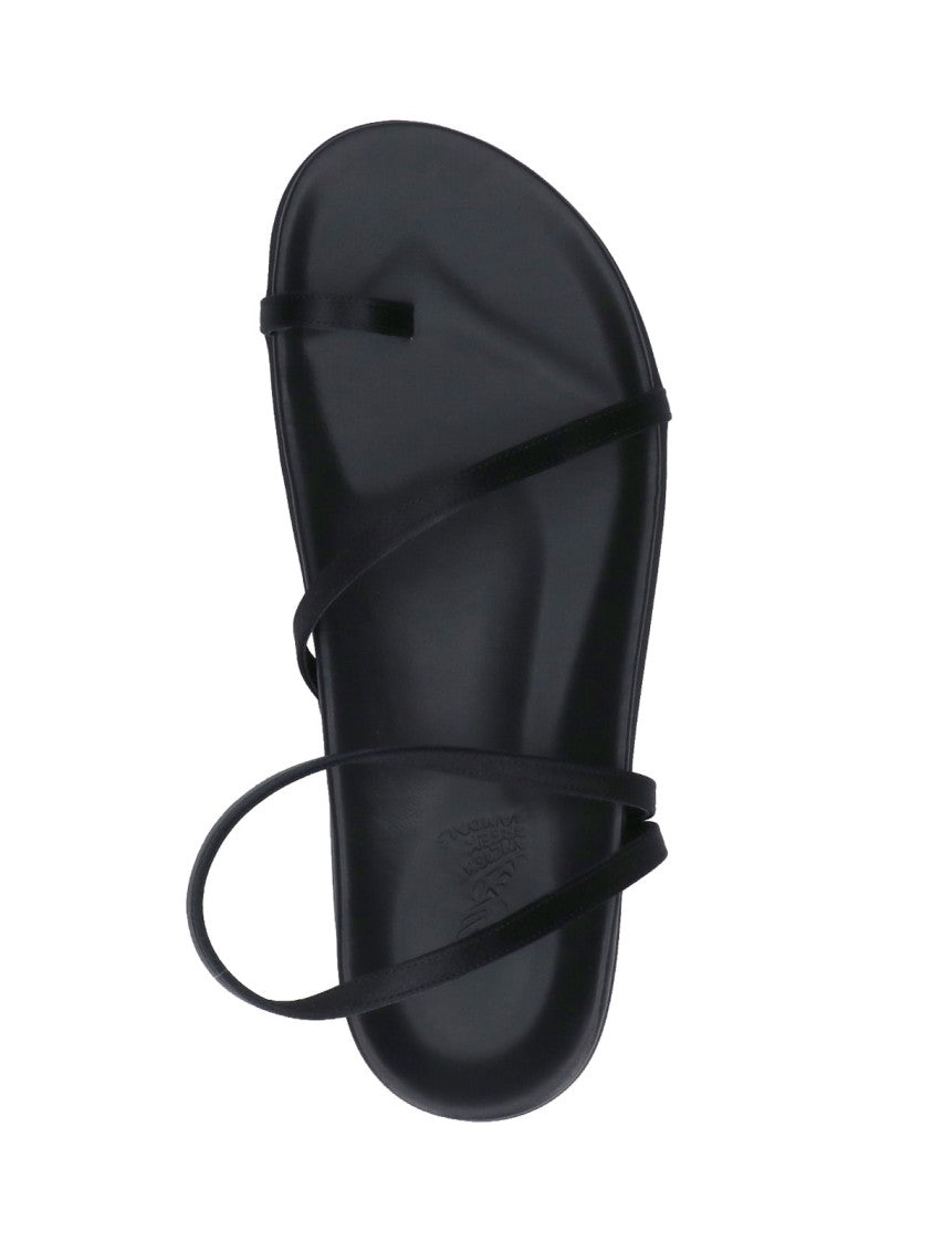 Ancient Greek Sandals "Eleftheria" Sandals – Black