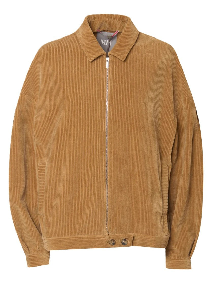 Max Mara Relaxed Fit Camel Corduroy Damara Jacket