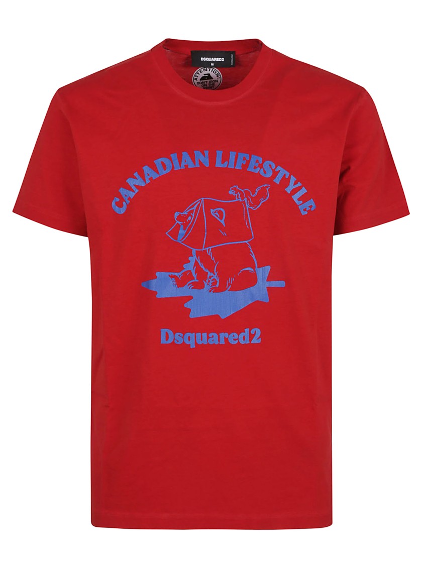 Dsquared2 Cotton Jersey T-Shirt