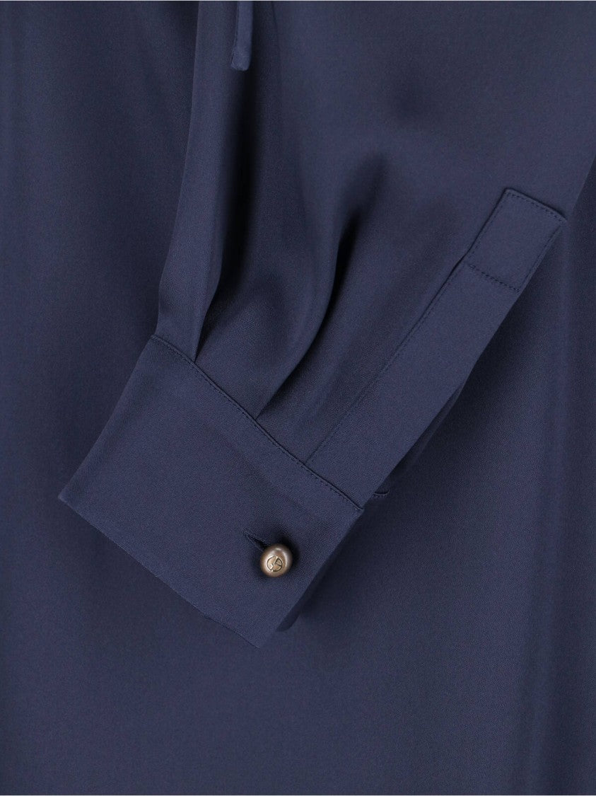 Giorgio Armani Silk Shirt – Blue