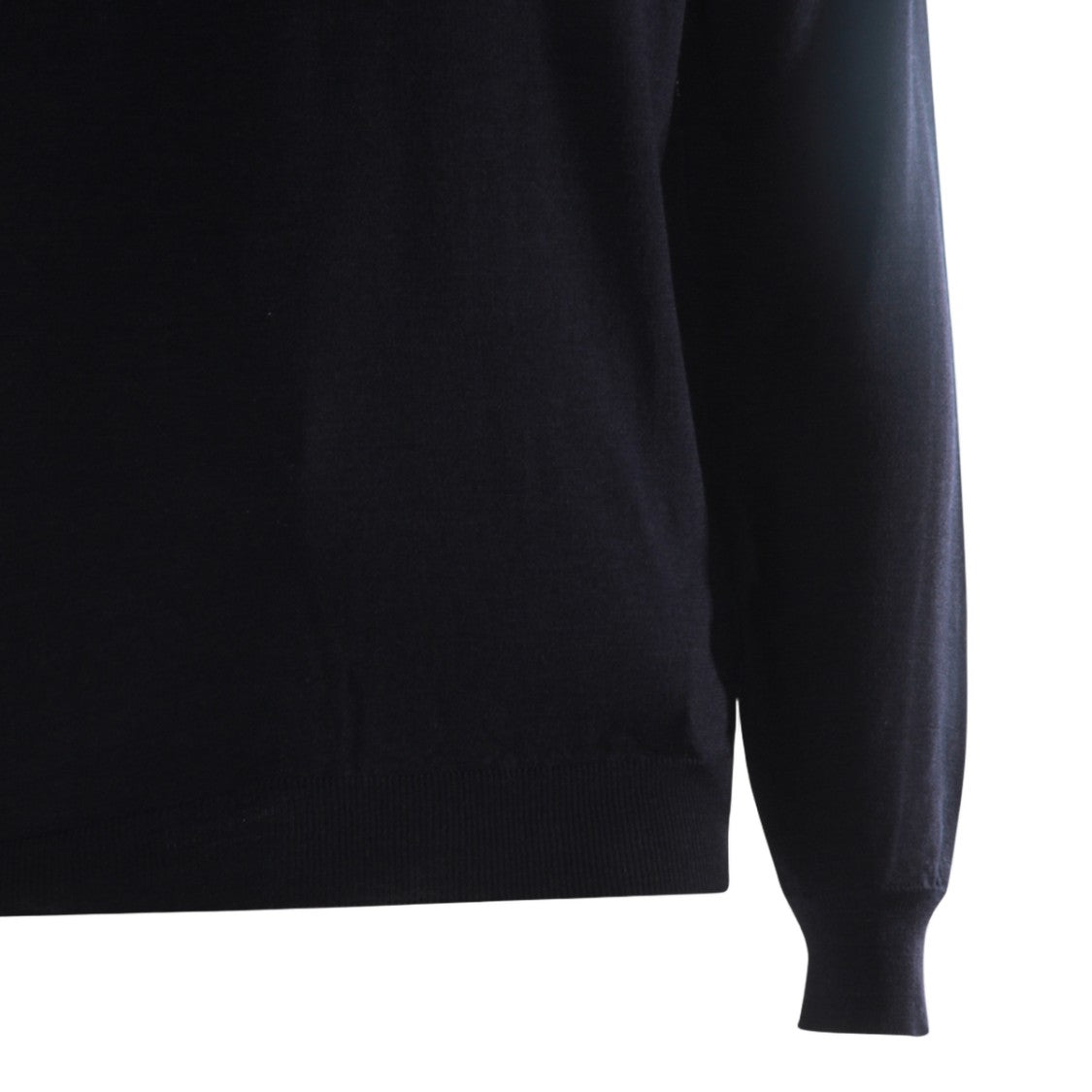 Zanone Classic Crew Neck Sweater With Ribbed Details