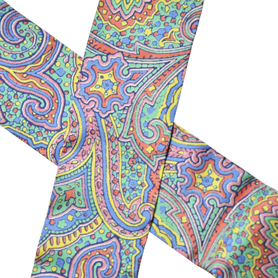 Etro Multicolored Silk Paisleyna With Paisley Print