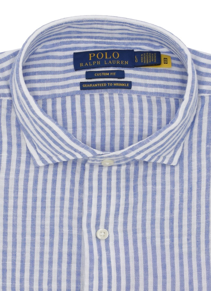 Polo Ralph Lauren Blue Striped Pony Shirt