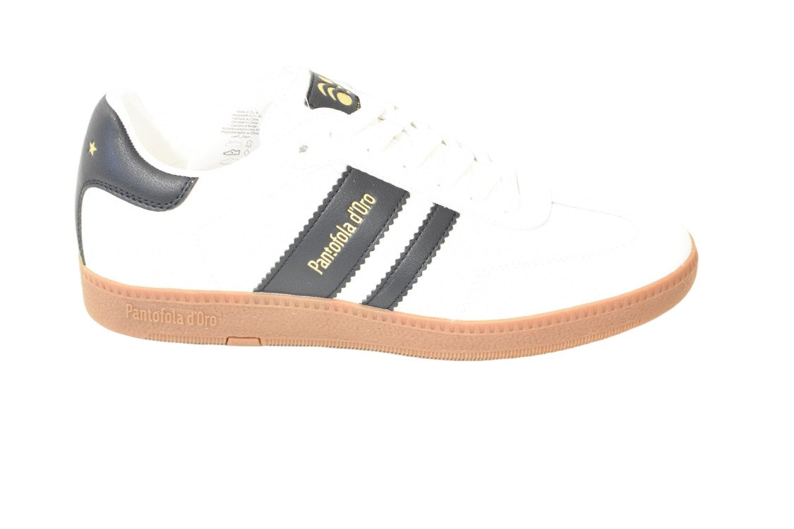 Pantofola D'oro White Blue Laced Comfort Versatile Shoes