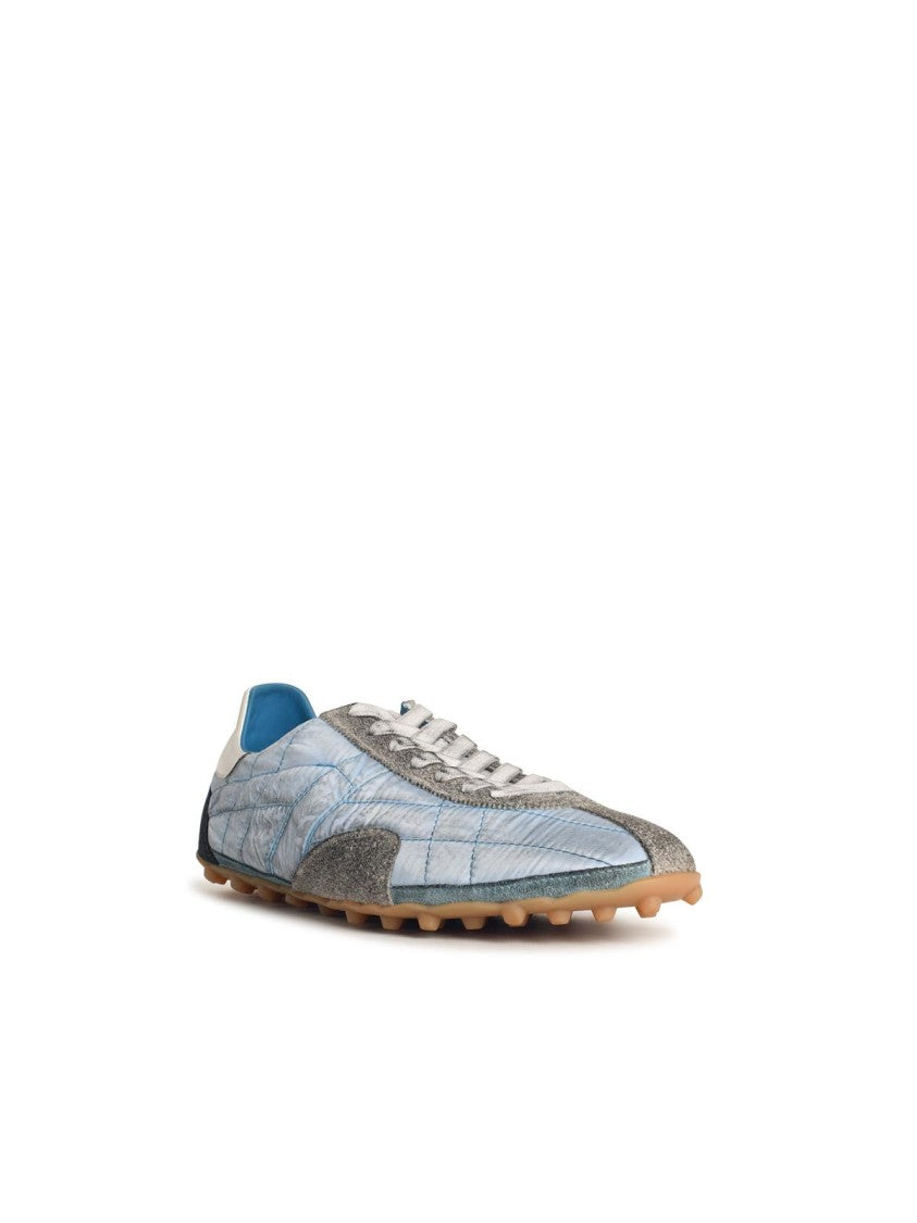 Maison Margiela Sprinters' Sneakers In Light Blue Fabric