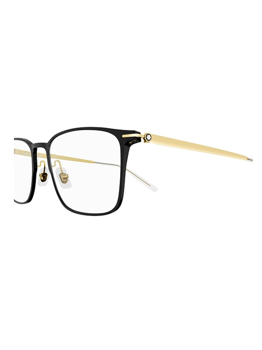 Montblanc Rectangular Metallic Aluminum Optical Frames
