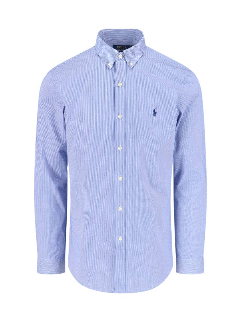Polo Ralph Lauren "Oxford" Logo Shirt – Light Blue