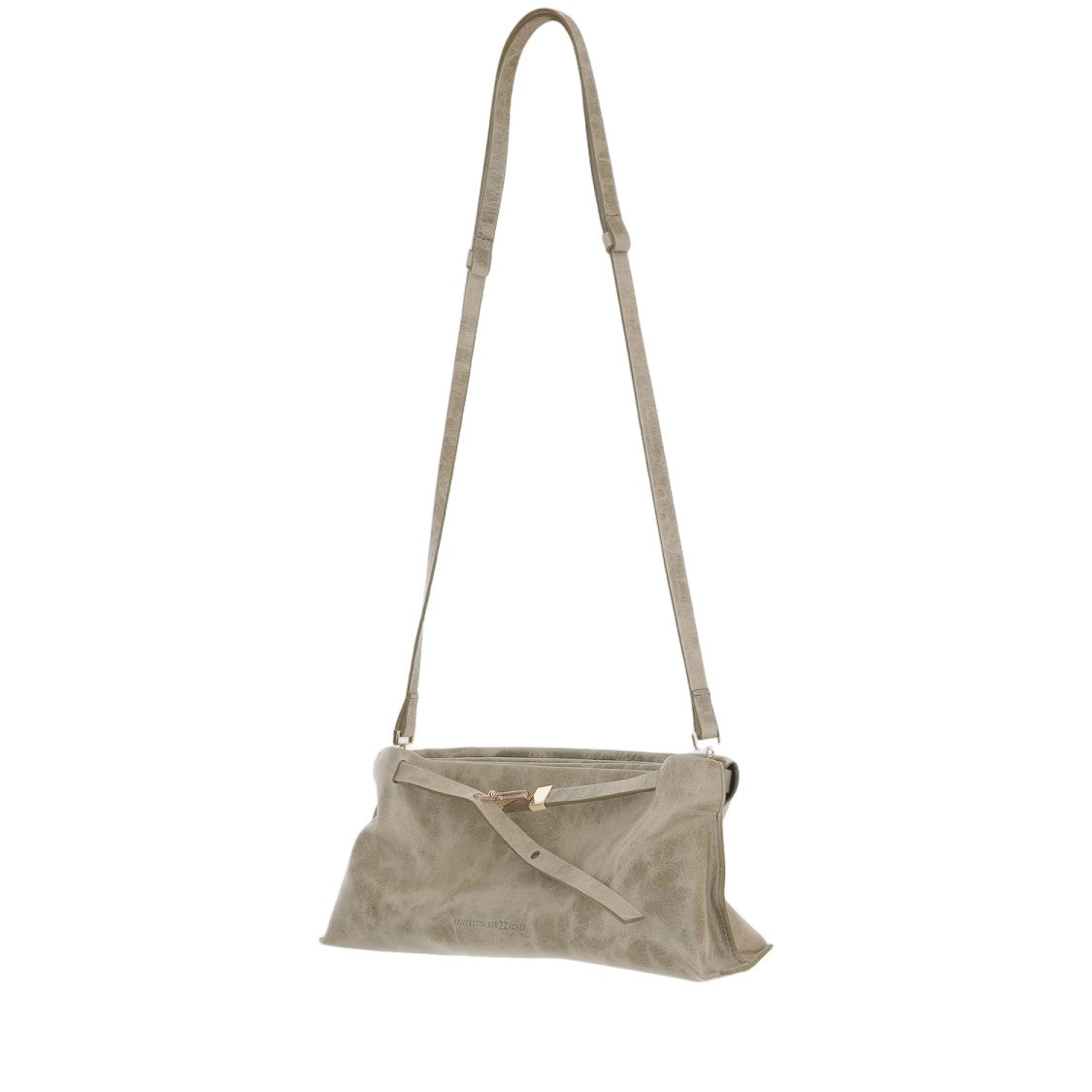 Benedetta Bruzziches Rectangular Shoulder Bag In Calfskin Leather