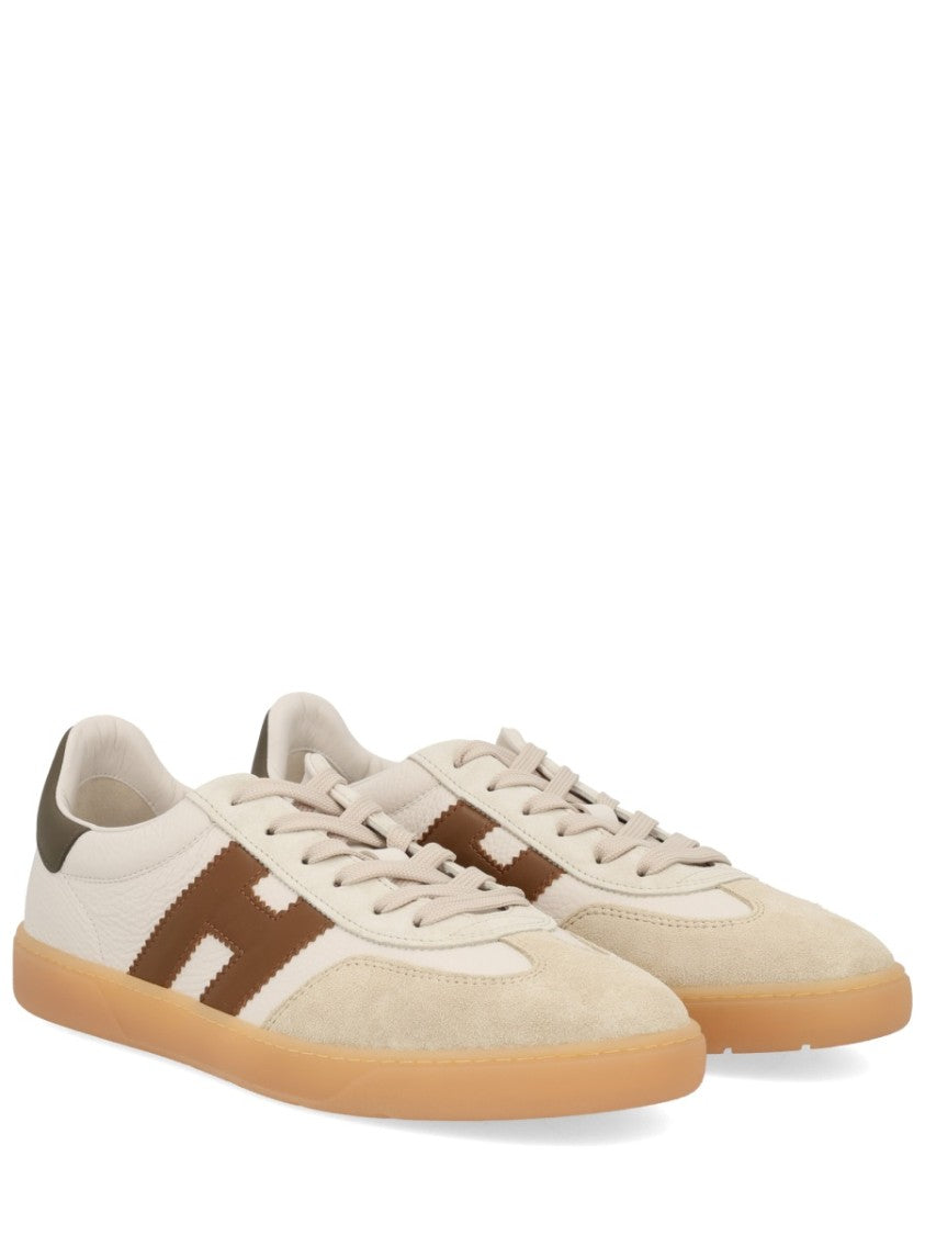 Hogan Cool Calf Leather Low-Top Sneakers