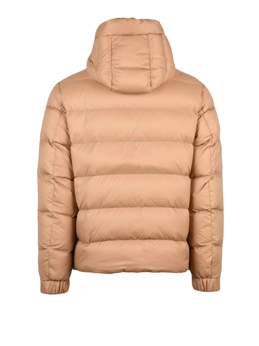 People Of Shibuya Abaka Down Jacket With Hood And Horizontal Quilting