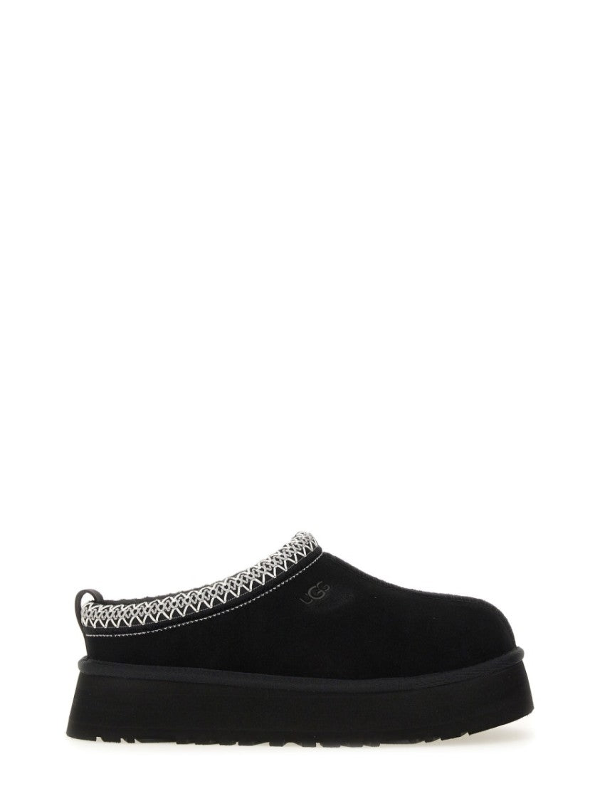 Ugg Tazz Ii Zigzag Stitch Leather Platform Sandals