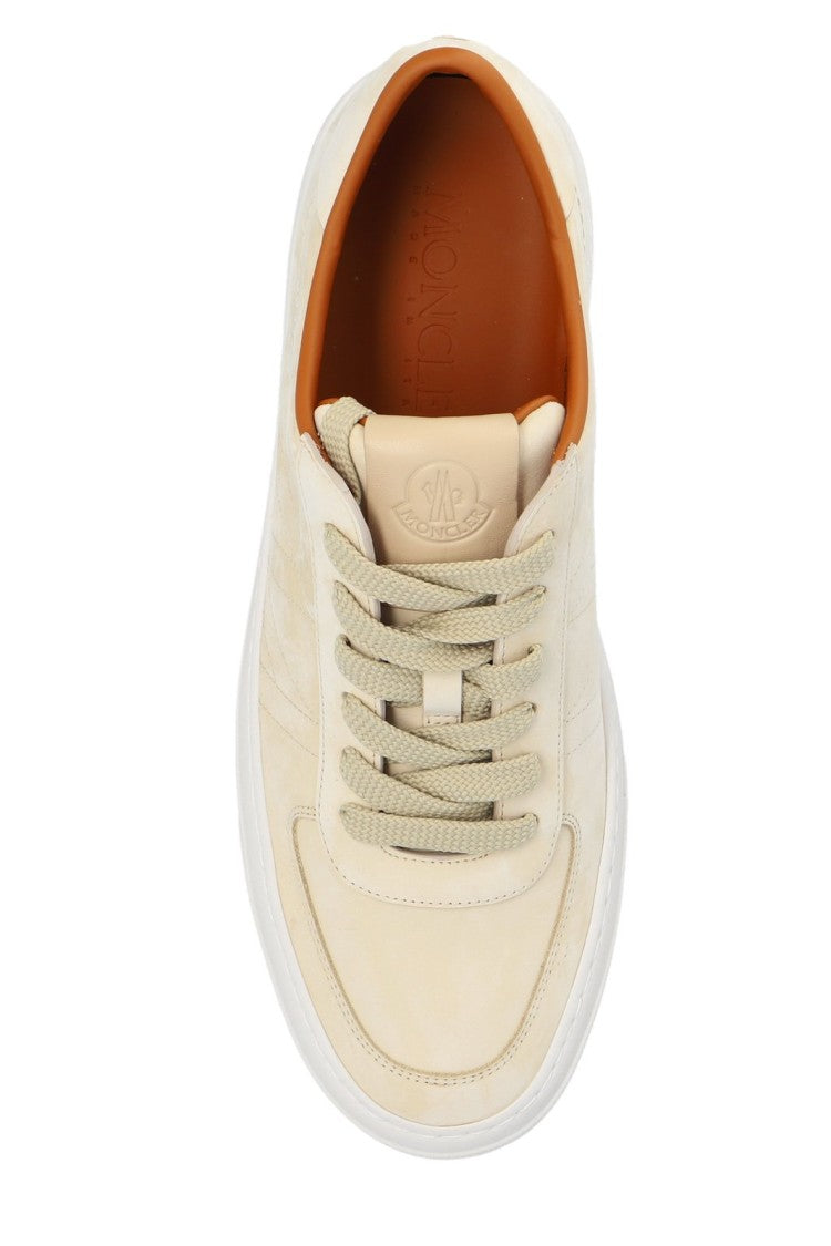 Moncler Minimalist White Sneaker With Premium Leather Upper