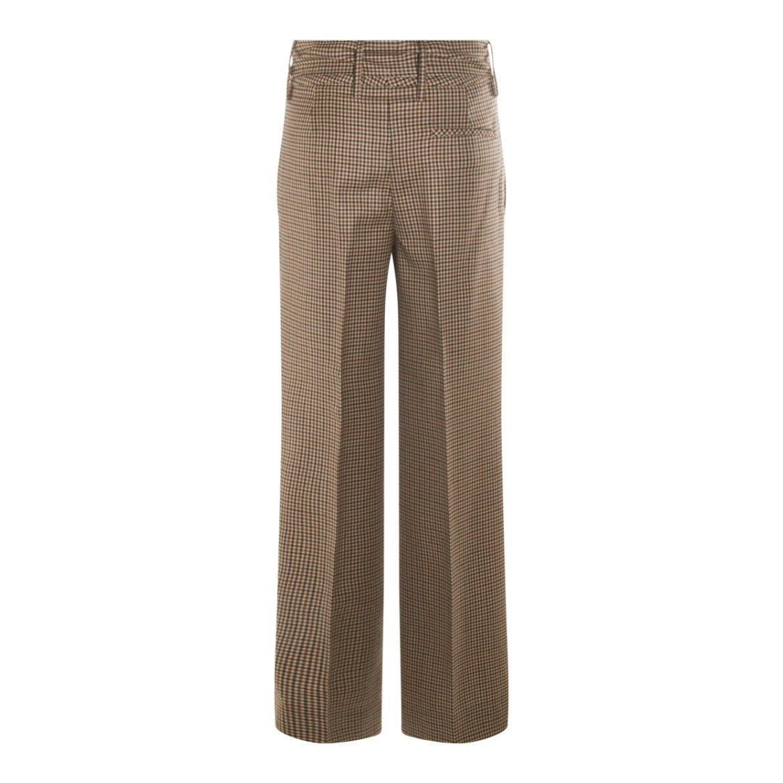 Incotex Brown Wool Pants
