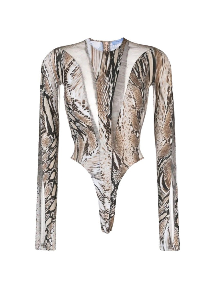 Mugler Illusion Bodysuit