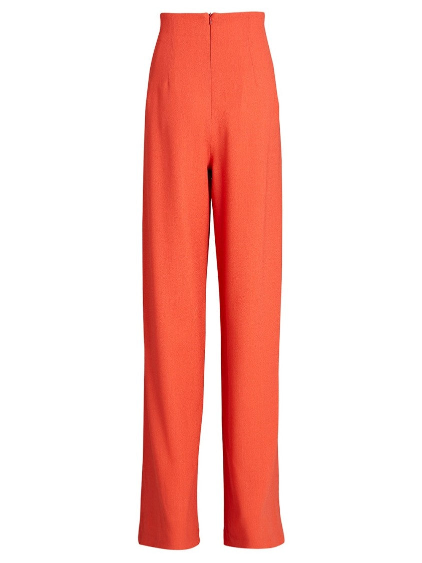 Sergio Hudson High Waisted Signature Pant Apricot