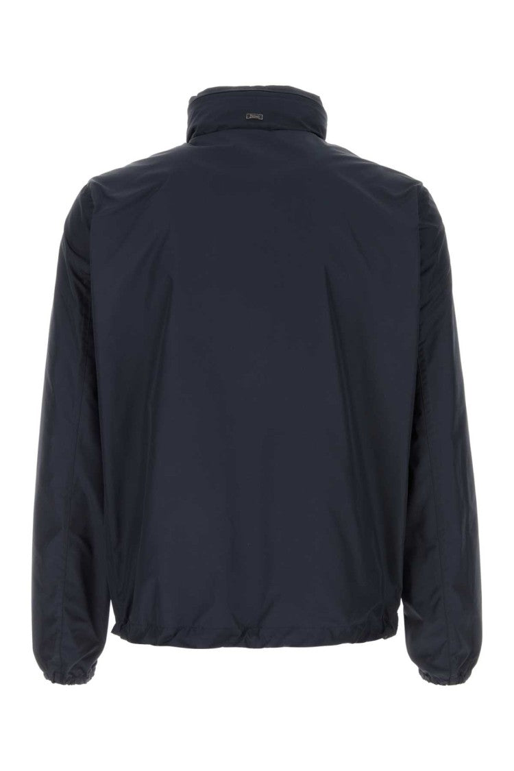 Herno Dark Blue Polyester Jacket