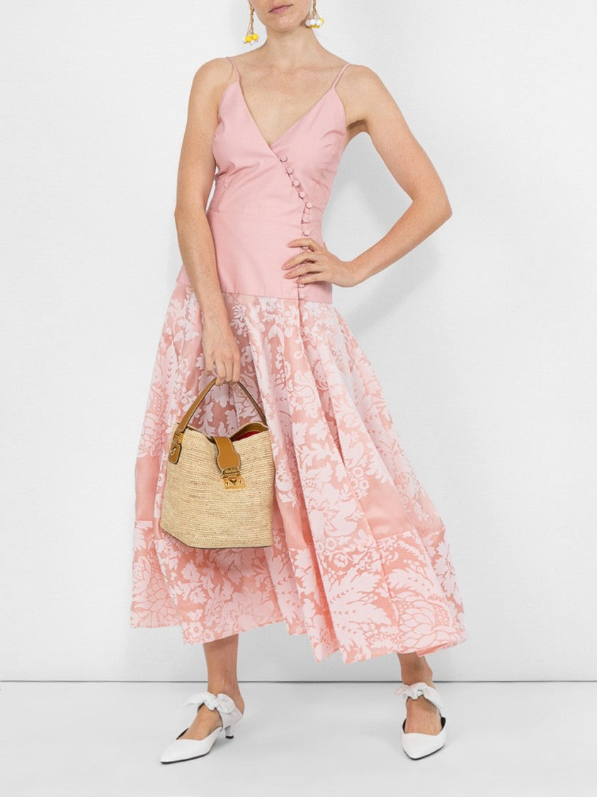 Rosie Assoulin Damask Midi Dress