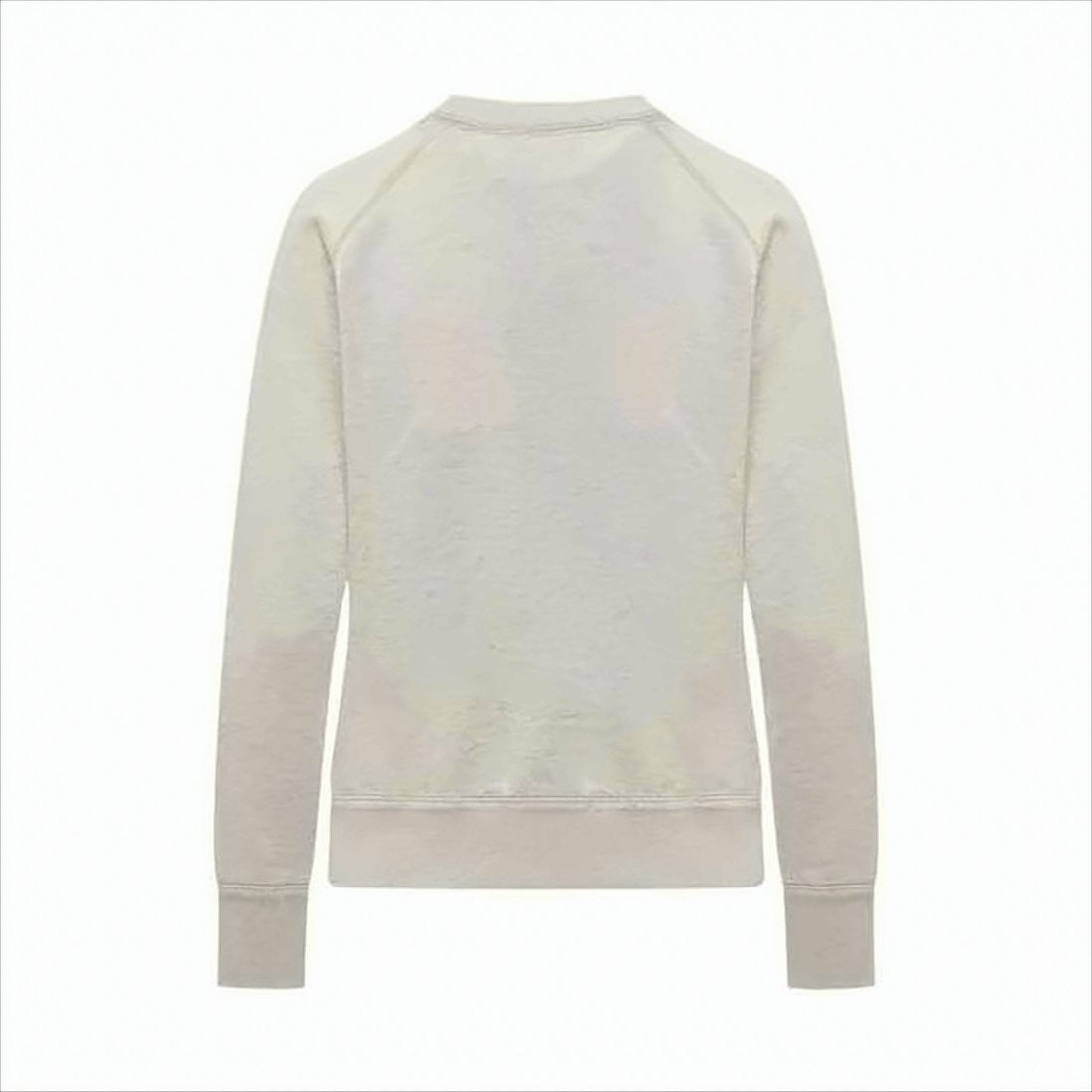 Isabel Marant Heathered Long-Sleeve Crewneck Sweatshirt With Raglan Sleeves