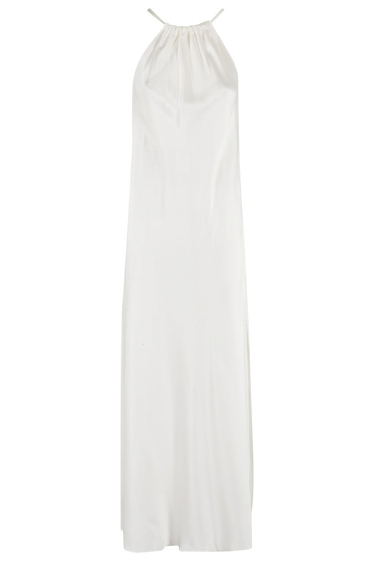 Antonelli Halter Neck Maxi Dress