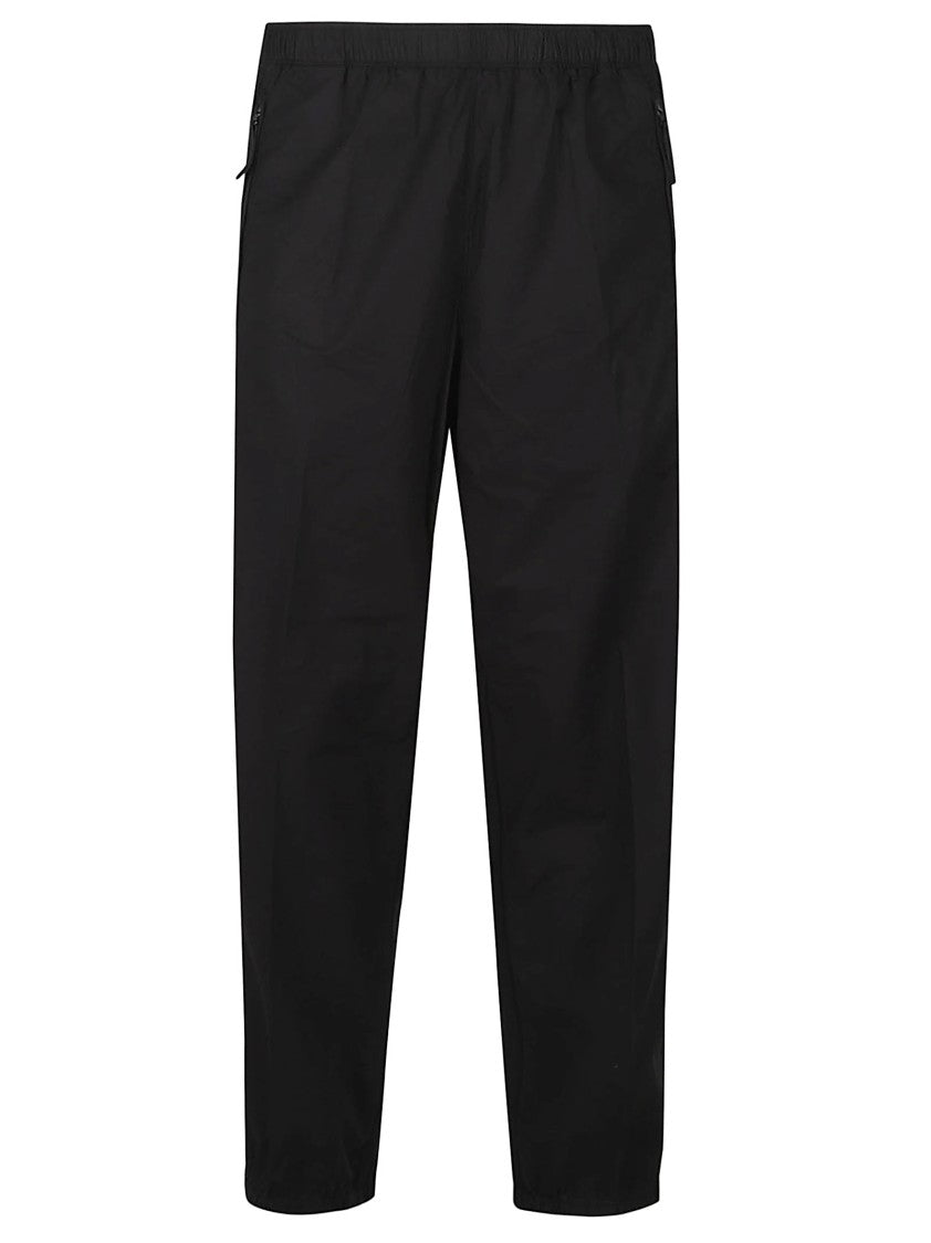 Stone Island Black Loose Stretch Cotton Formal Pants